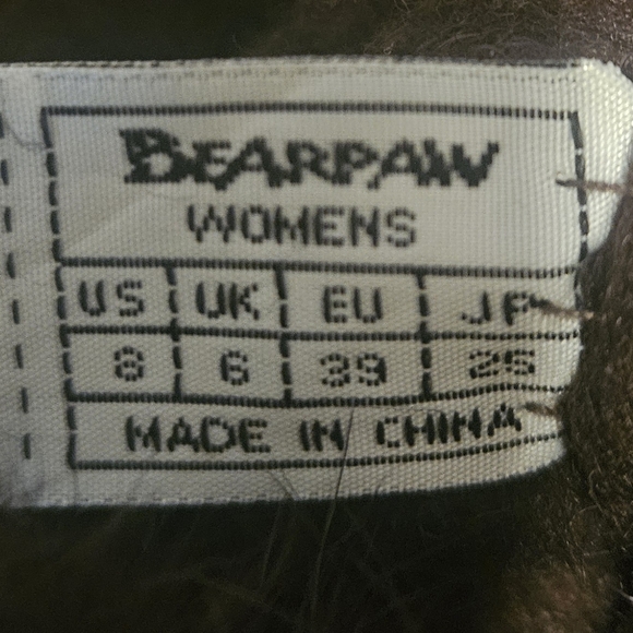 BearPaw Women's Chocolate Furry Ankle Booties - Picture 5 of 5